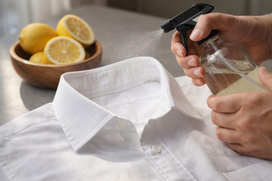 Eine umweltfreundliche Methode, um weiße Hemden wieder strahlend weiß zu machen und Flecken ohne aggressive Chemikalien zu entfernen