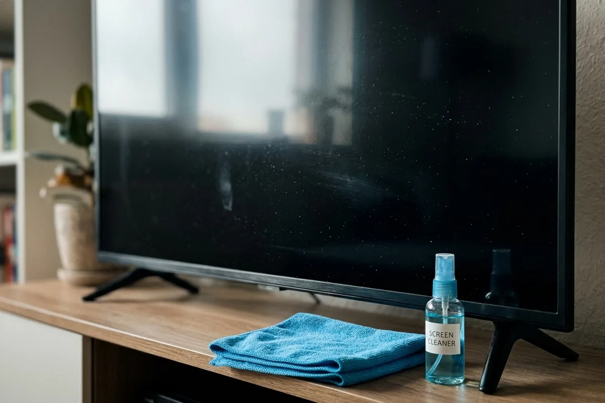 Dieser Putzfehler bei Fernsehern kann richtig teuer werden