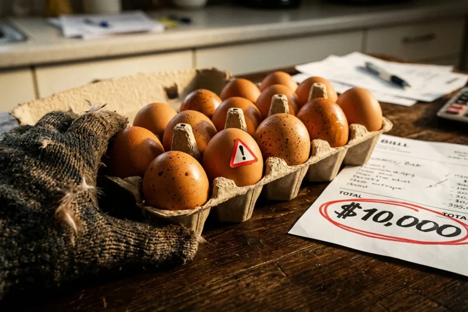Eier von eigenen Hühnern verkaufen: warum der Nebenverdienst schnell zum teuren Fehler wird