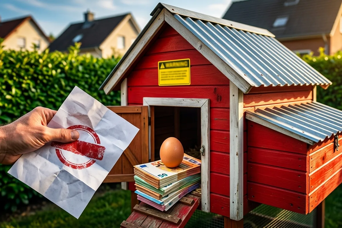 Hohe Geldstrafe für Gartenhühner vermeiden: die einfache Regel, die viele übersehen