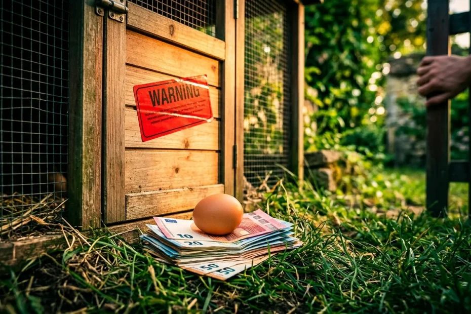 Hohe Geldstrafe für Hühner im Garten vermeiden: die übersehene Regel aus Frankreich