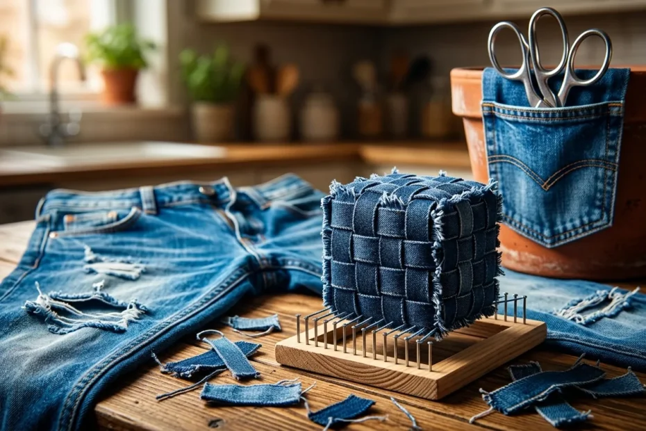 Kaputte Jeans clever nutzen: einfache Methode, wie du sie in 15 Minuten verwandelst