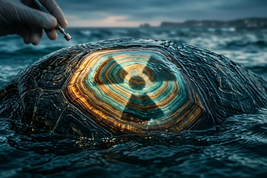 Meereskrise im Schildkrötenpanzer lesen: wie Forscher eine geheime Zeitkapsel nutzen