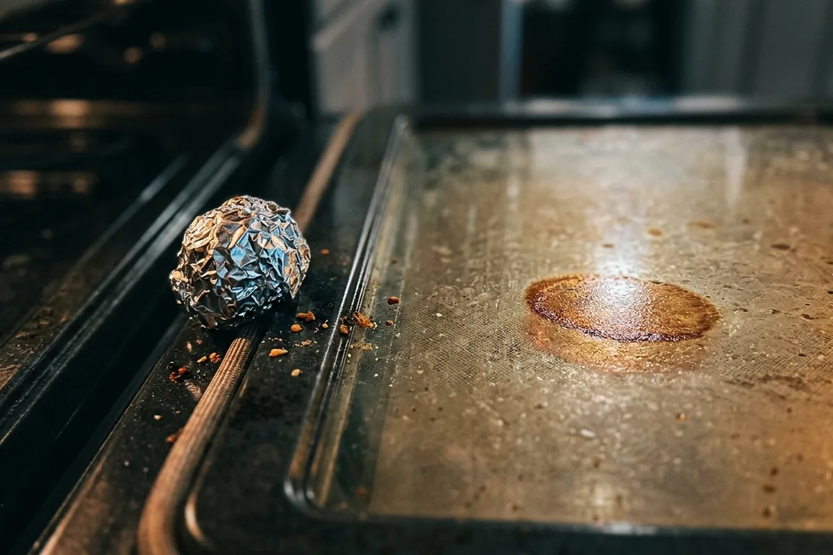 Ofenfenster wieder klar bekommen: der einfache Trick mit Alufolie