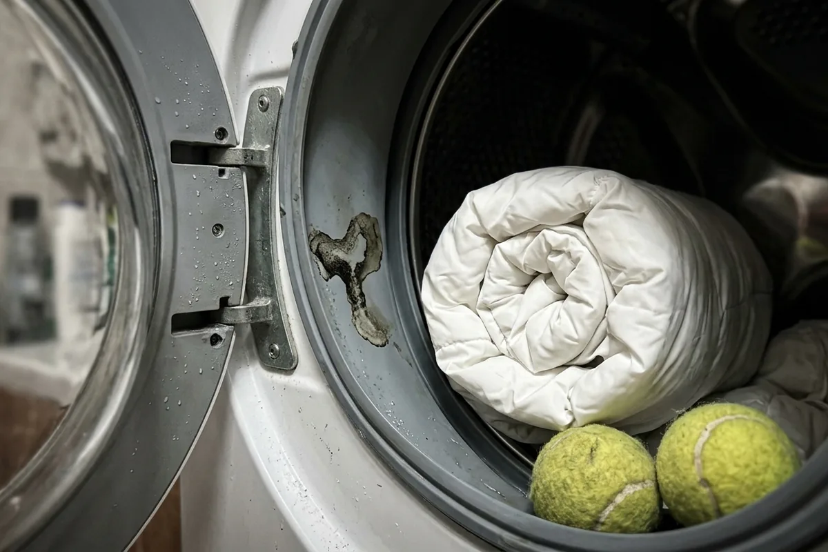 Piumino passt nicht mehr in die Waschmaschine? Einfache Methode, wie du ihn zuhause trotzdem sauber bekommst