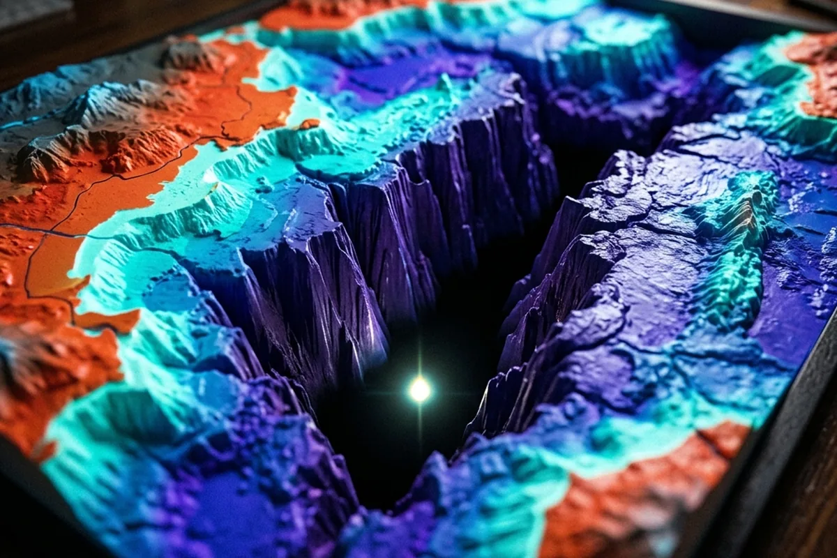 So enthüllt sich der Meeresboden: verborgenes Landschaftsprofil einfach erklärt