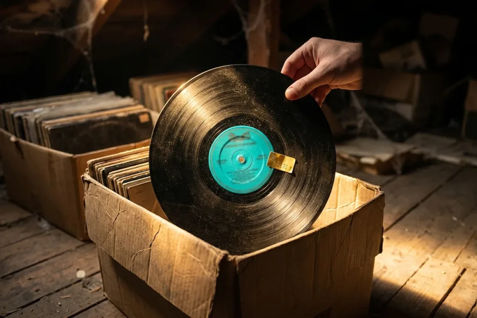 Versteckte Schätze auf dem Dachboden: wie alte lps plötzlich ein Vermögen wert sein können